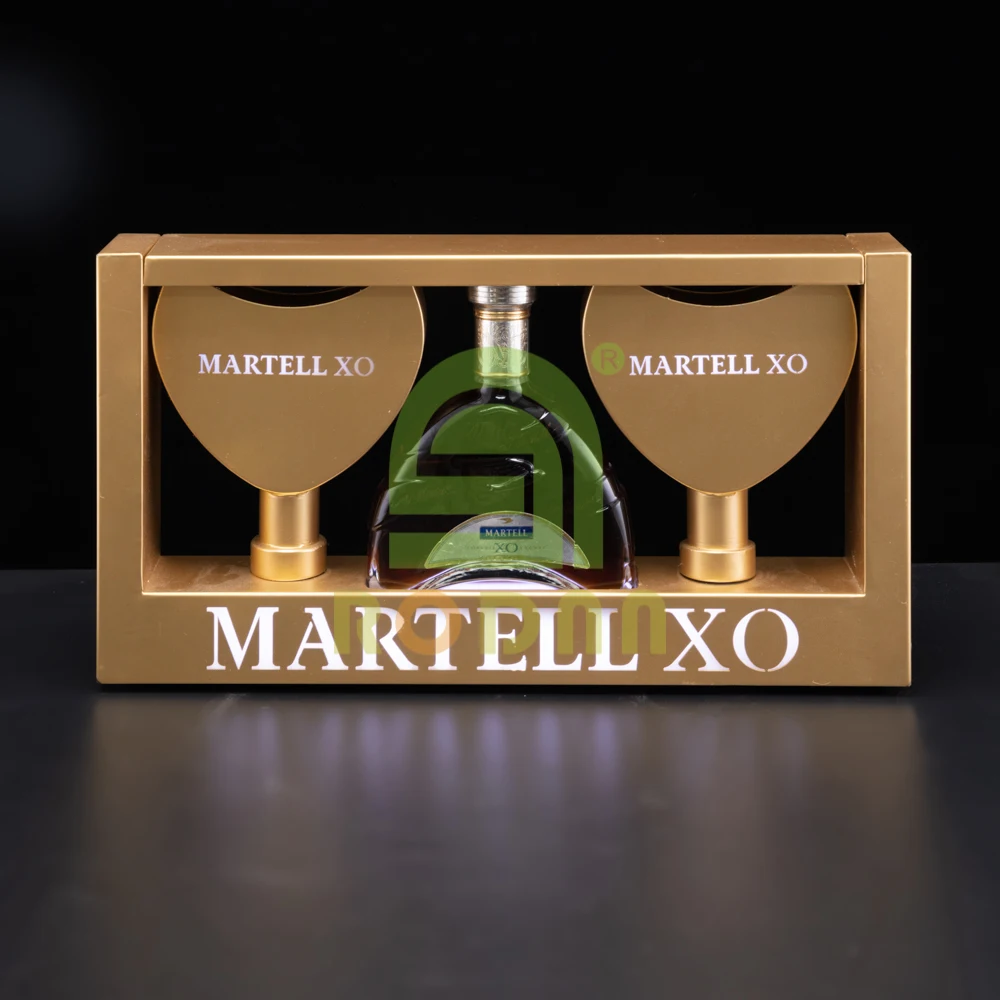 MARTELL XO bottle presenter golrifier display
