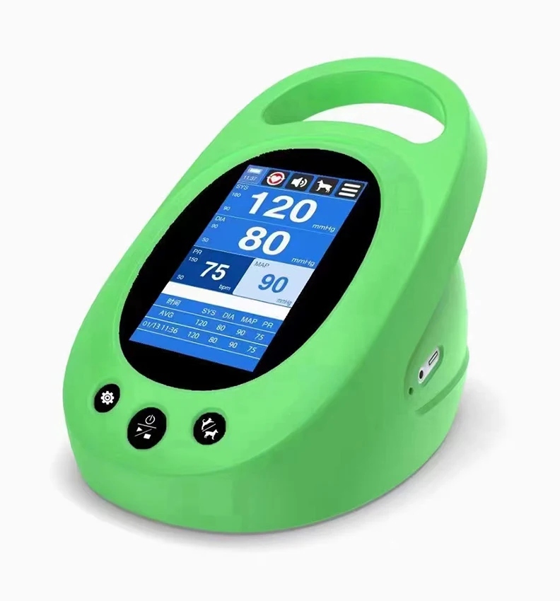 Medical Portable Digital Veterinary Blood Pressure Monitor Animal Blood Pressure Monitor for Dogs Cats
