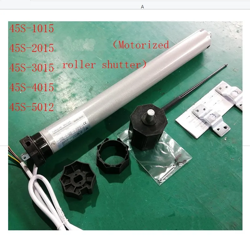 Tubular Motor 45mm Manufacture Mechanical Limit Switch for Roller Blind Shutter Awning with Crown Drive Adapter 60mm octagonal