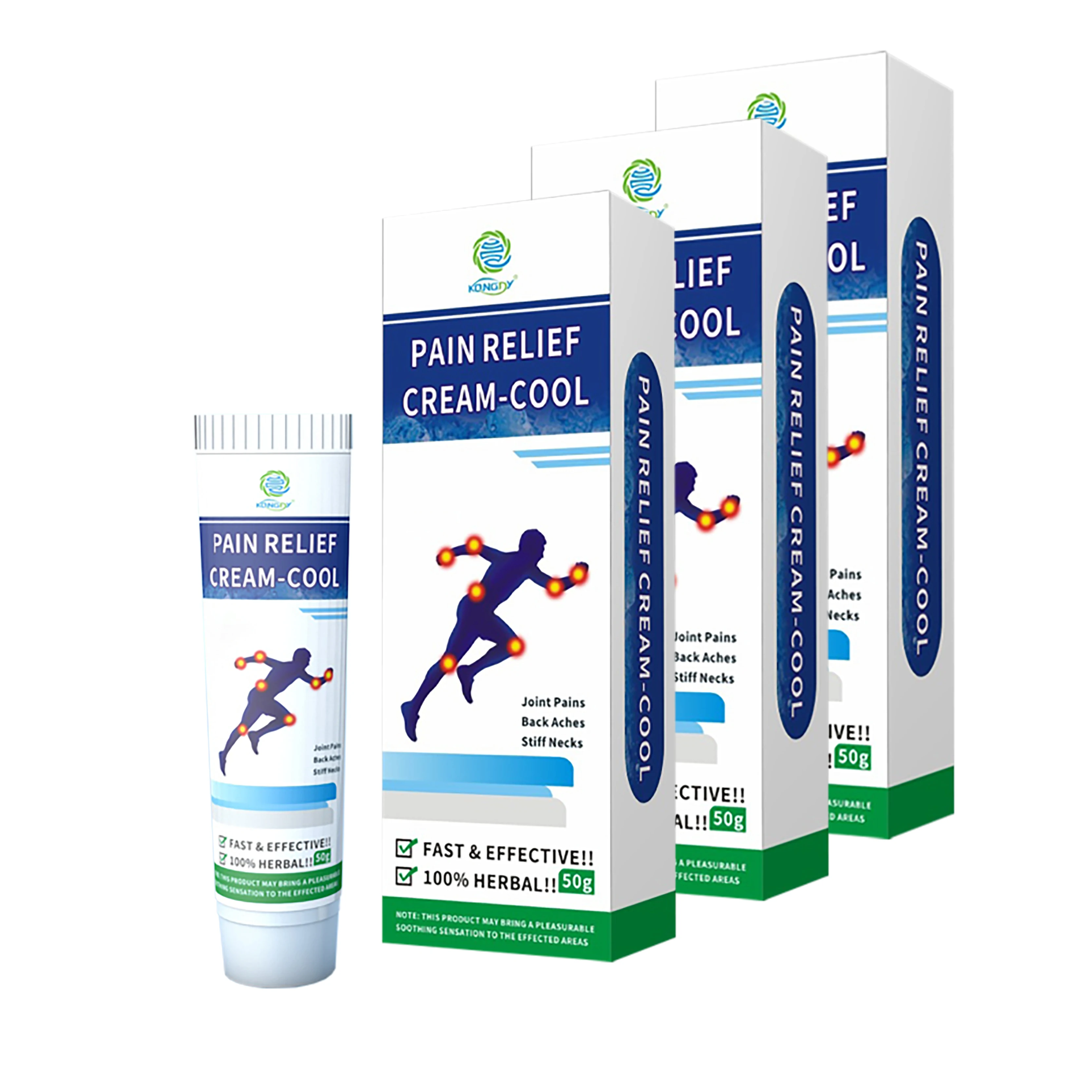 New products muscle knee and  joint gel cream cool ointment 50g pain re.lief cream warm