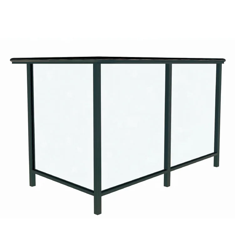 Customized High Quality Aluminium Balcony  Glass Rail Handrail