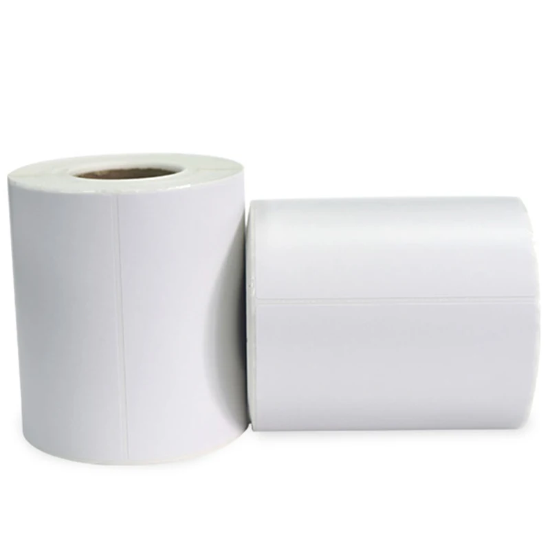 High Quality Matte Silver PET Packing Shipping Economic Type Matte Label Raw Material Jumbo Label Roll