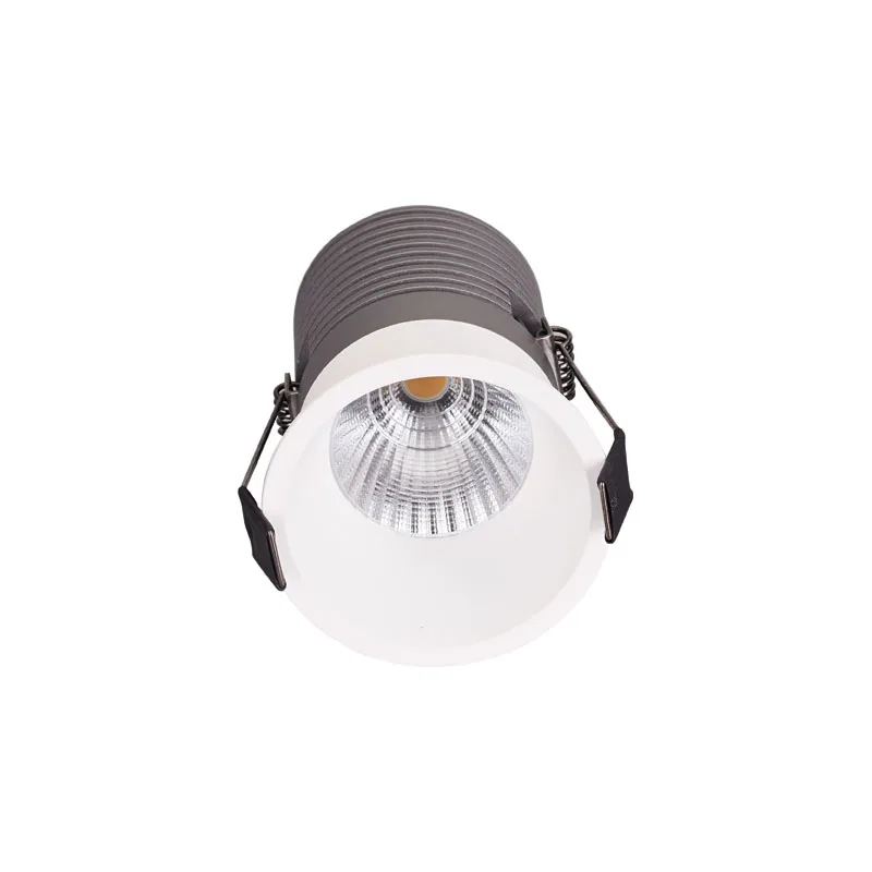 
Deep Anti Glare Commerical LED Down light 10w cutout 65mm Indoor Recessed LED COB Downlight for hotel 