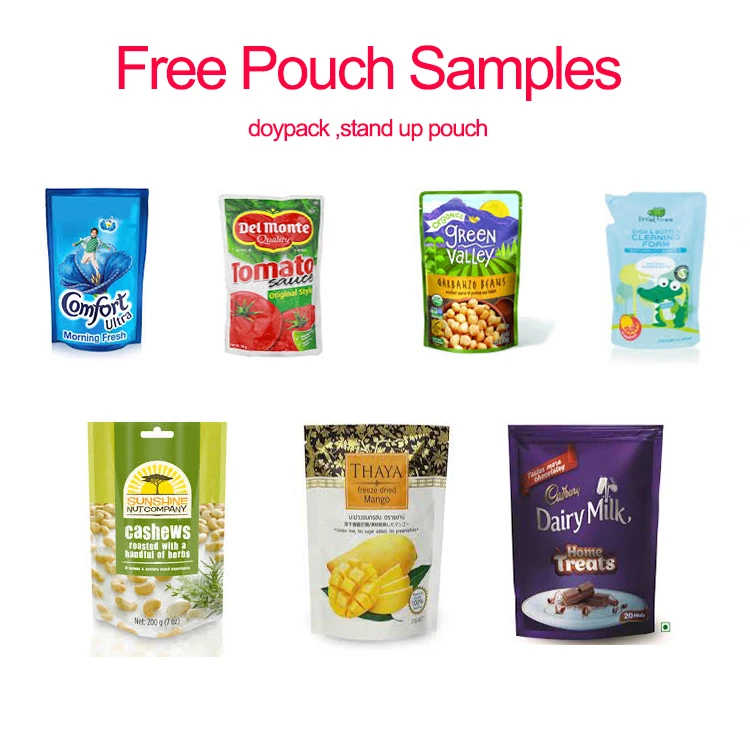 film flour butter peanut fruit plastic bag double twist candy chicken beans packaging machine