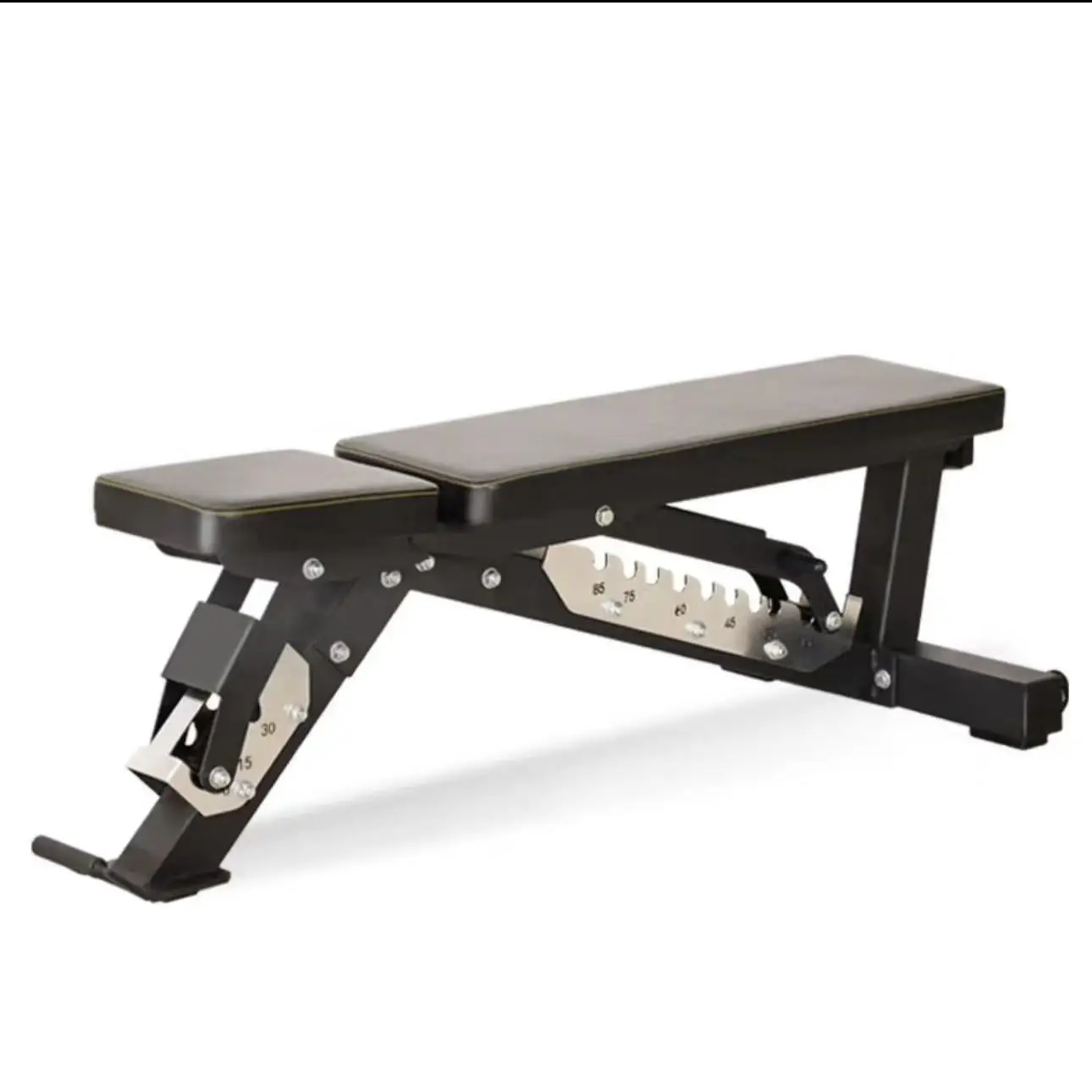 Home Workout Multifunctional Commercial Adjustable Weight Bench Unisex Universal 1 Set Nordic Sissy Squat Machine Plywood Case