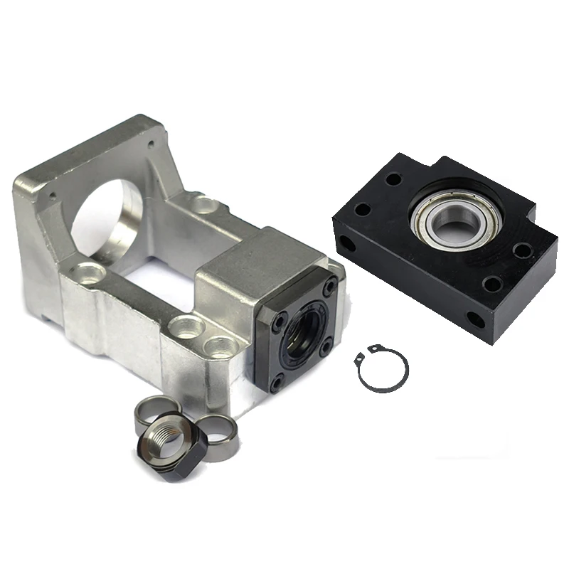 SFU 1605 Ball Screw CNC Precision Lead Screw Motor Integrated Kit With Flexible Coupling