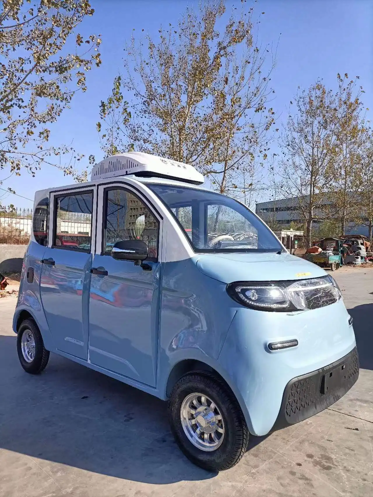 Hot Sale 4-Door 4-Seat Mini EV Car 1500W Low-Speed Electric Vehicle Hot sale 4-door 4-seat mini EV car 1500W-3000w Low-speed EV
