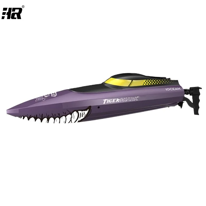 HR 2.4g Rc Racing Boat High Speed Yacht Anti-crash Remote Control boat Self righting Novice Level Rc Jet Boat