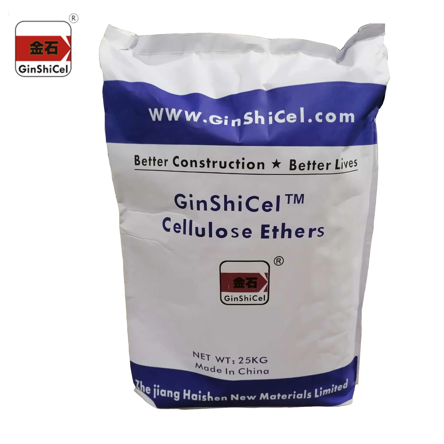 High Viscosity Cellulose Ether Powder Paper Bag 25kg