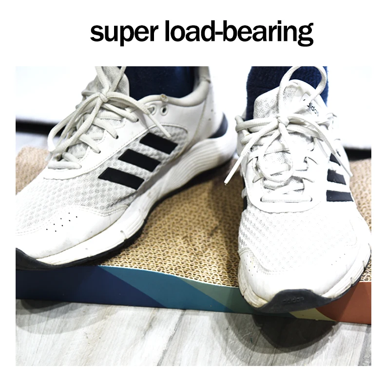 Customized Cat Cardboard Scratcher Small Cats Scratcher Toys Corrugated Paper Cat Scratch Mat