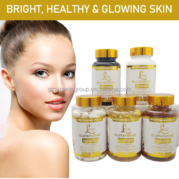 Фирменная пищевая добавка для здоровья, капсулы, Антивозрастные, улучшающие иммунитет, 10000 мг, глютатионные отбеливающие таблетки для кожи