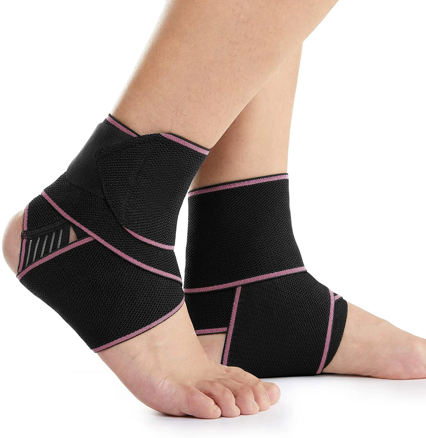 tovam Best price Ankle Protectors Anti Sprain Outdoor Sports Ankle Brace Supports Straps Bandage Wrap