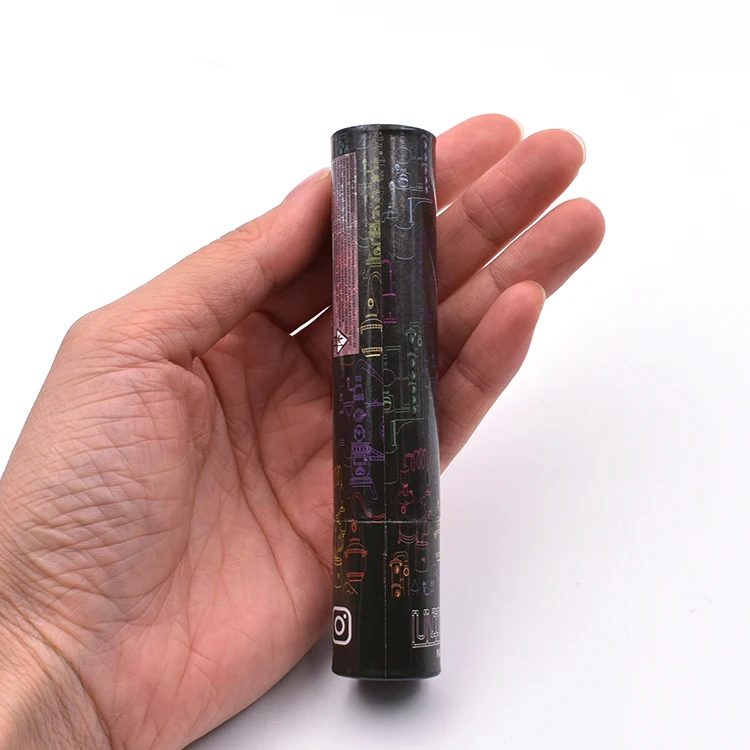 
Custom shiny glossy surface tube for glass syringe pack box 