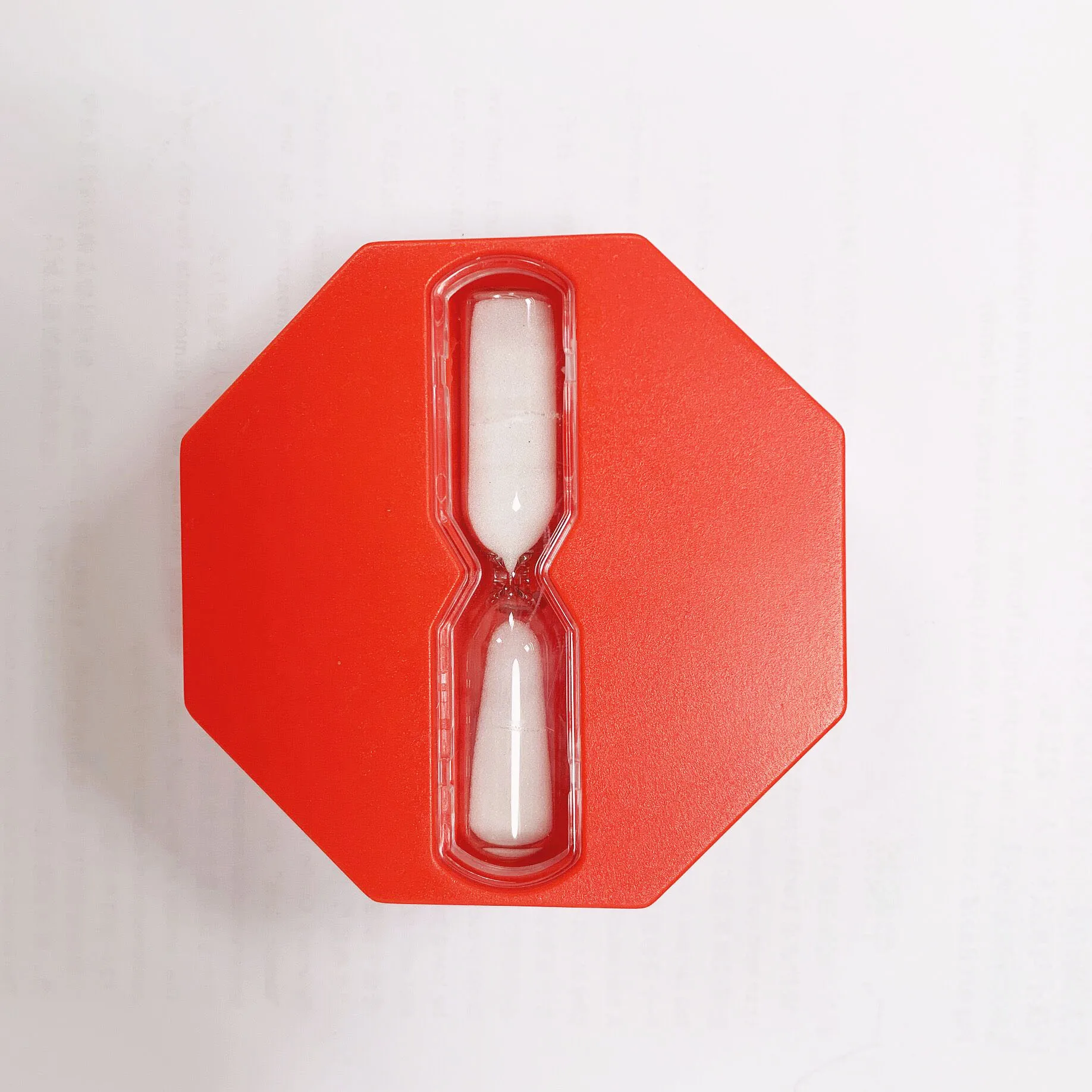 Wholesale Save Water Plastic Octagon Sand Clock 5 Minutes Hourglass Shower Timer For Bathroom