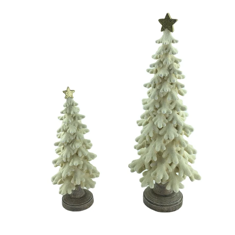 Customizable Resin Christmas Tree with LED Lights Daily Decorative Object for Home for Other Occasions