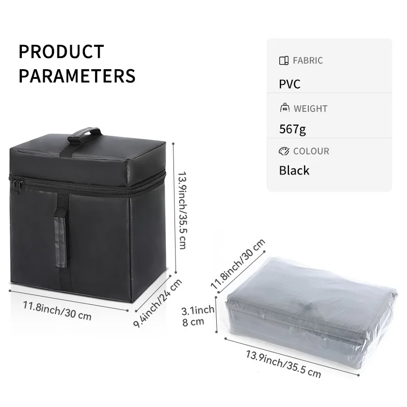 Wholesale Custom Logo Reusable Thermal Insulation Pizza Food Delivery Bag Portable Ice Lunch Cooler Bag