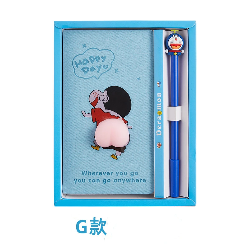 2024 new products High Quality Cute decompress student gift 3D Squishy Kawaii diary decompress notebook for kids boys girls