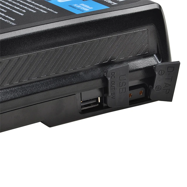 14.8V 10400mAh 150W V Mount Lock Shape Pocket Battery Digital Camera Battery Light Batteries