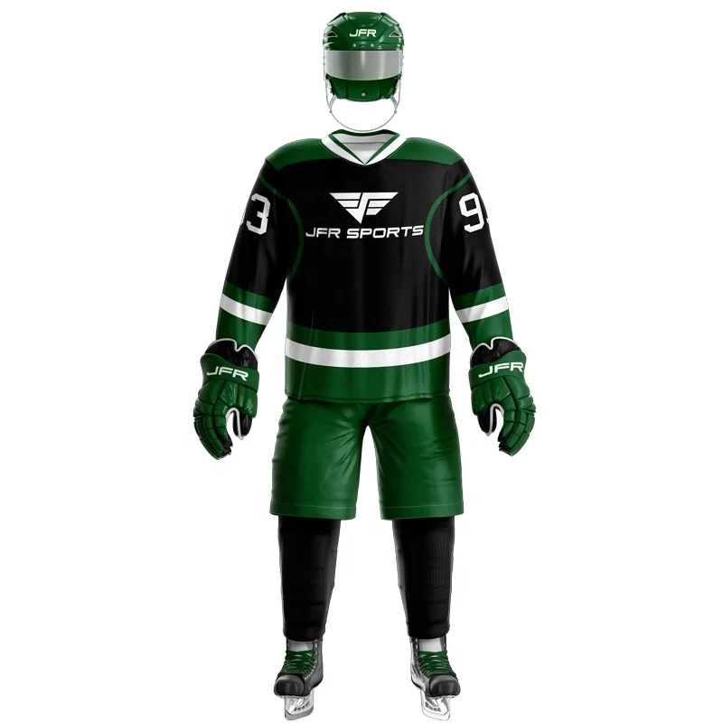 
customized made cheap hockey jersey sublimation team ice hockey jersey Free design 