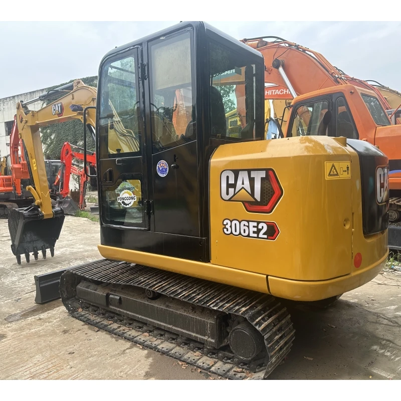 Экскаватор 2022 Cat 306e2 Япония хорошее состояние гусеничный экскаватор 90% нового высокого качества бесплатная доставка двигатель EPA CE
