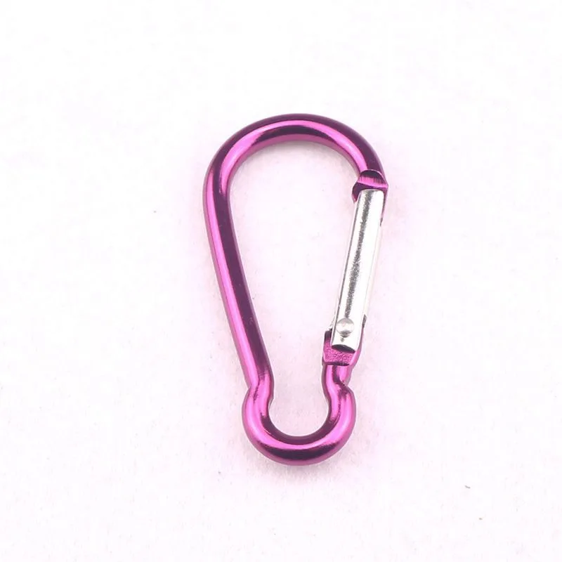 High Quality Outdoor Mountaineering Backpack Buckle Aluminum Alloy Round Gourd-Shaped Spring Carabiner