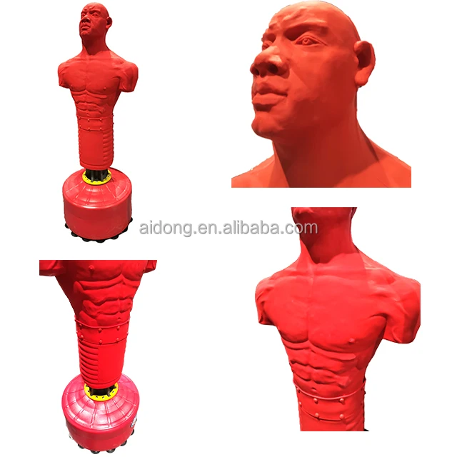 Aidong The factory produces high quality professional standing silicone dummy MMA boxing judo training props