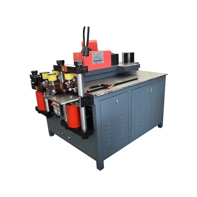 Hydraulic busbar processing machine cutting bending punching functionality Bus Bar processing machine