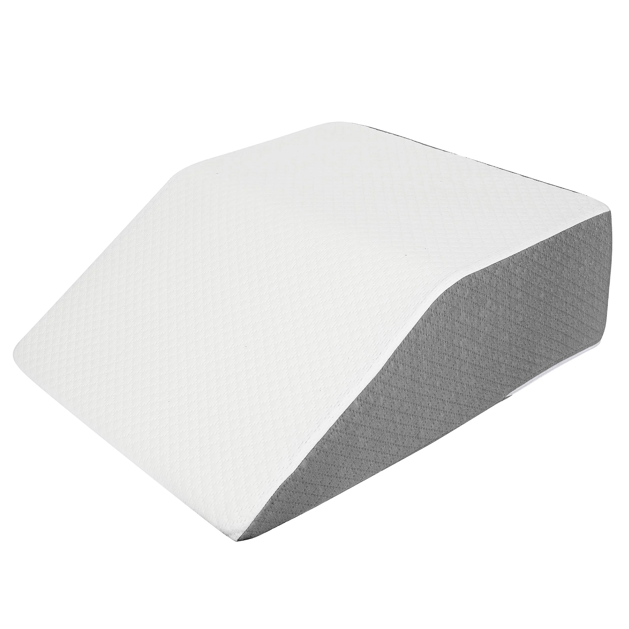 Custom bed knee  Leg Elevation Pillow Memory Foam Elevated Wedge Pillow Flat Top Bed Wedge Pillow