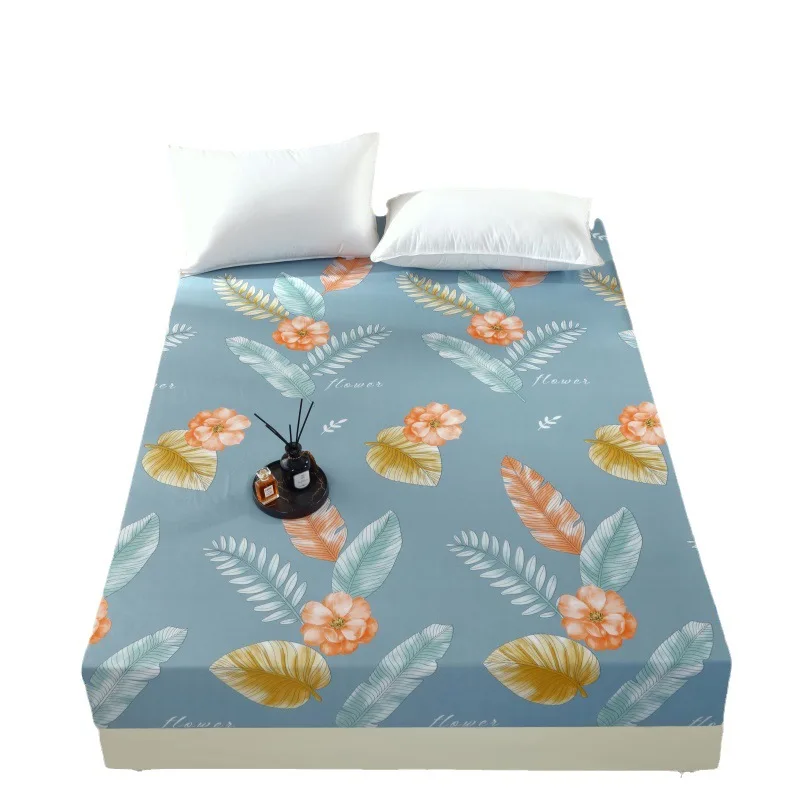 Custom Hypoallergenic Quilted_bamboo_terry Cotton Mattress Protector Waterproof Mattress Cover Mattress Topper