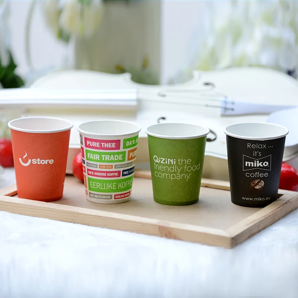 All size factory supply coffee paper cups custom wholesale