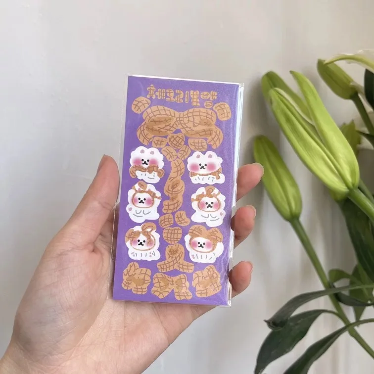 Korean INS Cute Cartoon Sticker Diary Cell Phone Decoration Sticker