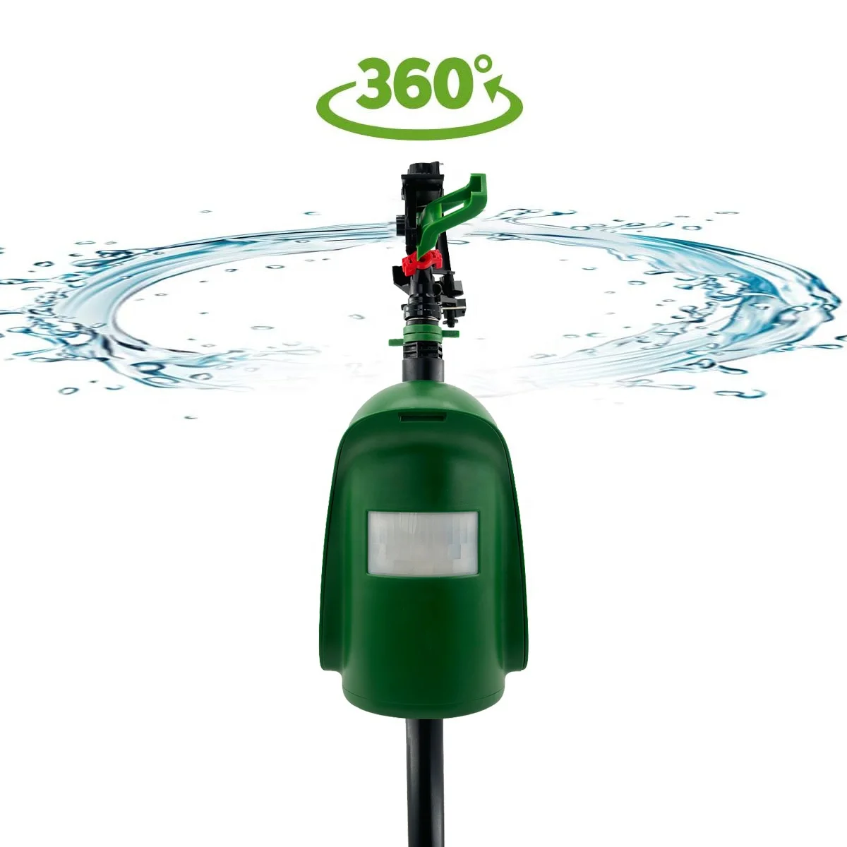 Outdoor Motion Activated Cat Repellent Garden Water Jet Spray Deer Dog Deterrent Chaser Yard Sensor Sprinkler Animal Repeller