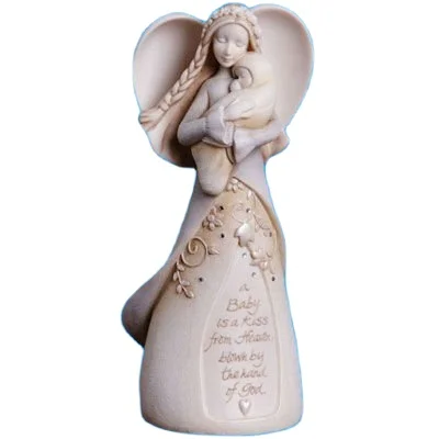 Baby baptism gifts figurine baby angel statue