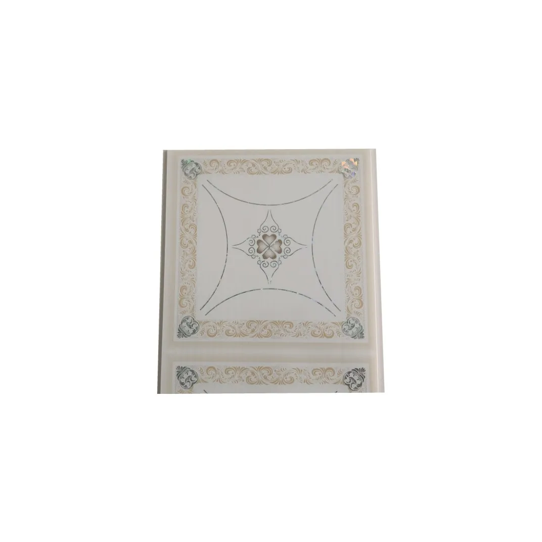 Decorative Laminated PVC Color Vinyl Faced Gypsum Ceiling Dubai Bedroom