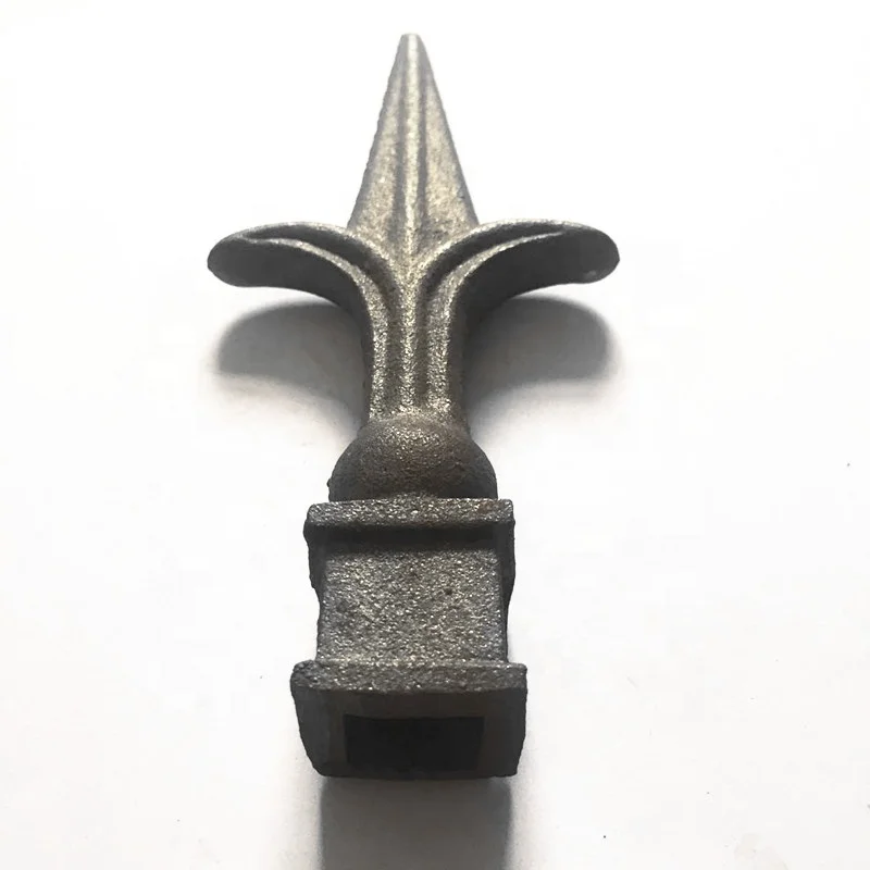 
Hot Sale Wrought Iron Fence Parts Forged Steel Element Cast Iron Fence Spears Designs for sale 