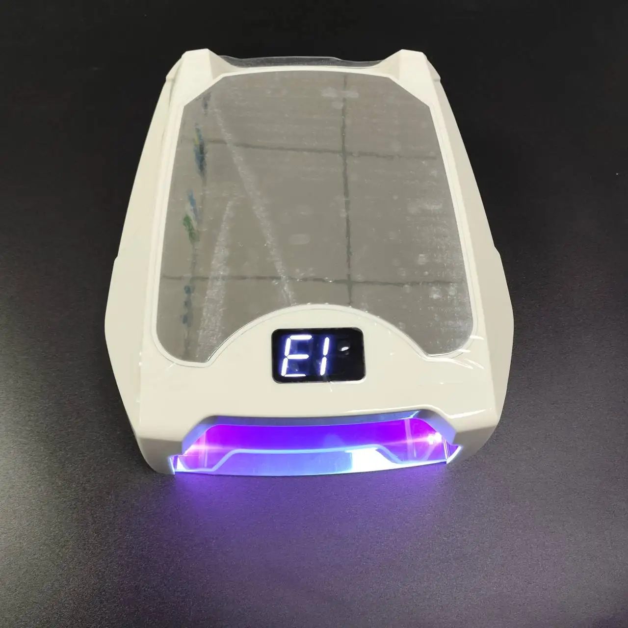 Strong Quality Rechargeable Battery Nail Drying Lamp Fast Curing UV Gel Nail Led Lamp Professional Steel Bottom Nail Art Lamp