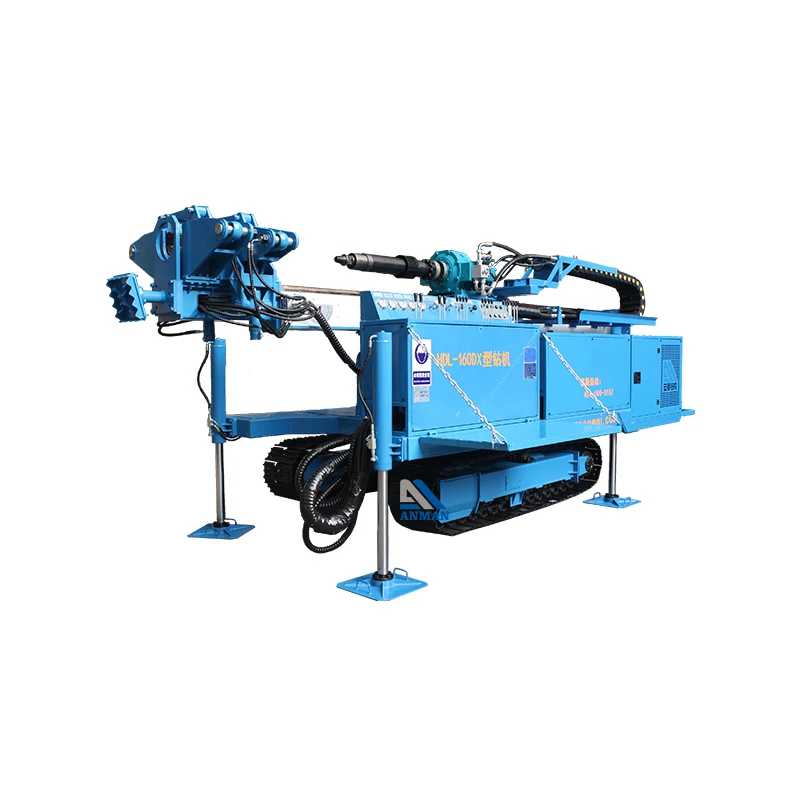 HDL-160DX without the removal of drill rod Trailer Mounted  drill rig reduce labor costs Soil drilling rigs