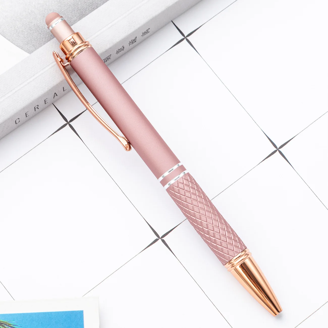 New Product press ballpoint pen custom logo manufacturers supply office stationery metal gift pen