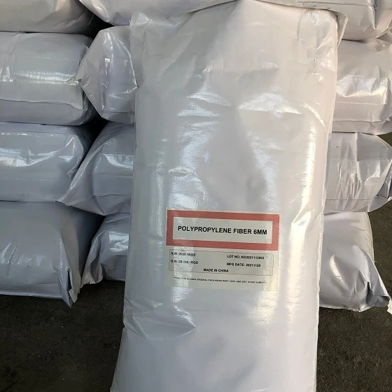 Shandong Factory High Strength 3-21mm Polypropylene Fiber for Dry Mix Mortar PP Fiber Concrete  Construction Additives