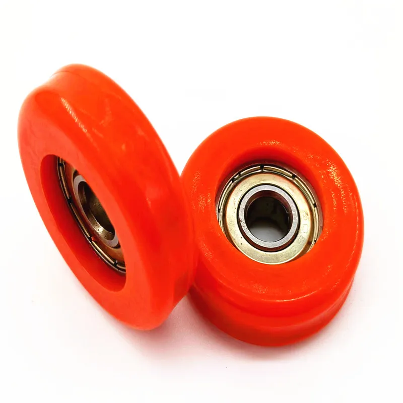 Factory mass production nylon pulley bearing 608Z carbon steel ANK-7 door & window roller wheel