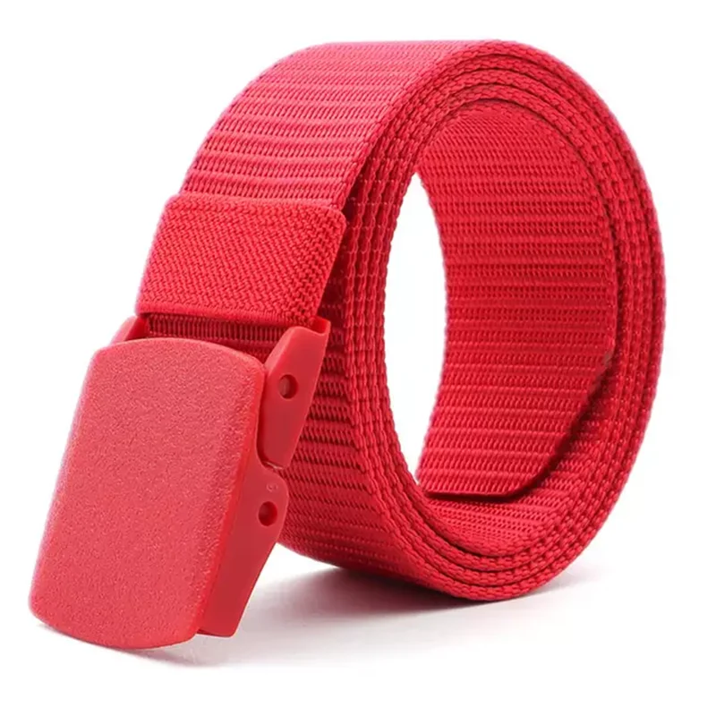 Custom High Quality Strap Nylon Belt Male Waist Belt Men Canvas Fabric Belts