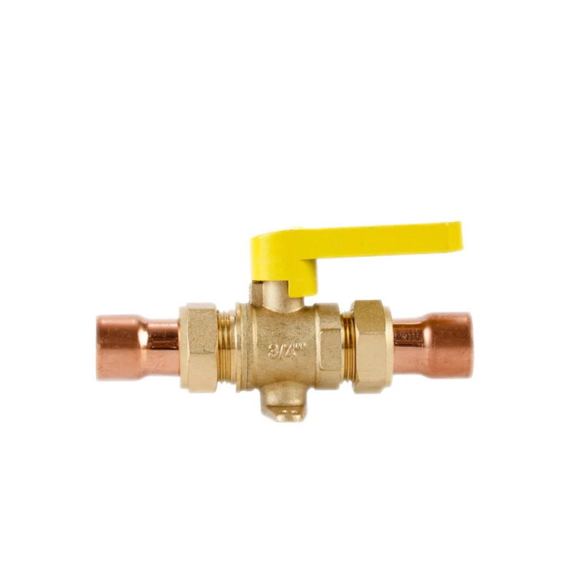 High Quality Brass Gas Can Connector Valve Switch Manual Power Needle Structure Water General Application OEM Gas Cooker