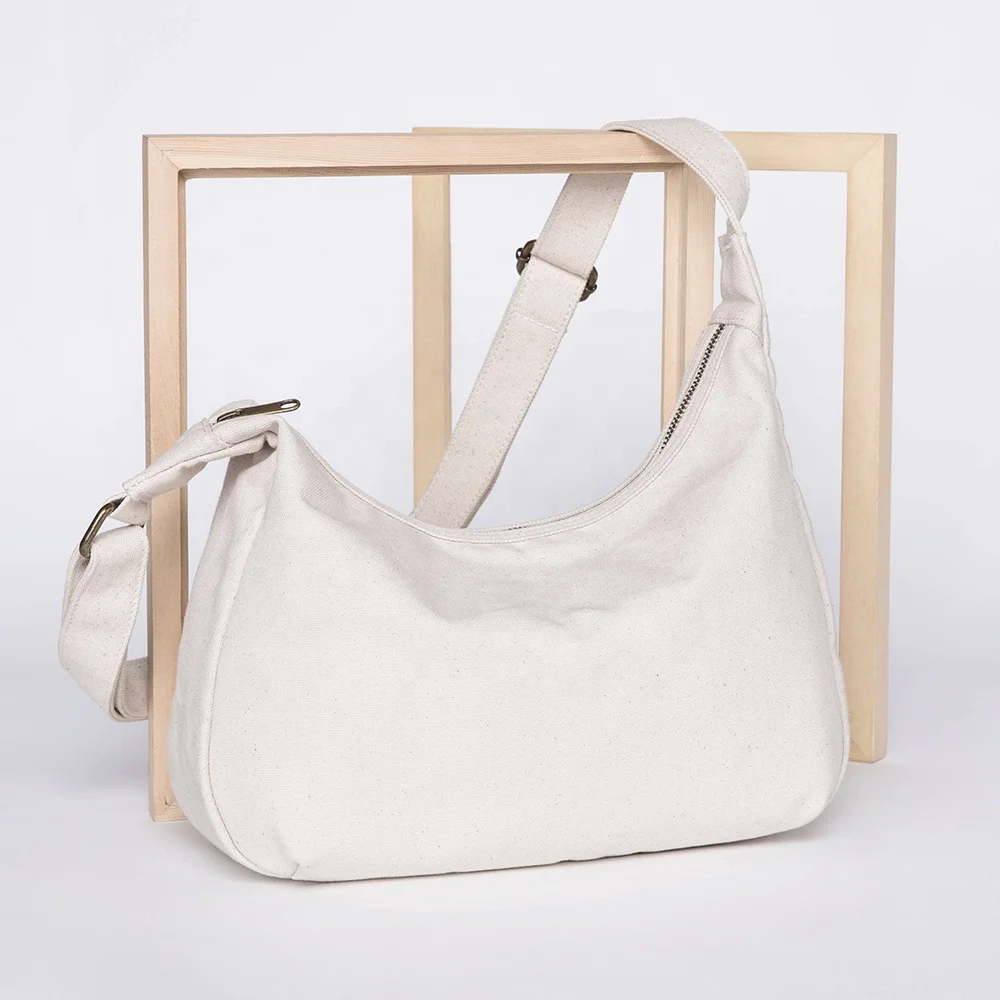 Literary fresh canvas bag oblique cross dumpling bag female Mori college wind ins student large capacity shoulder bag