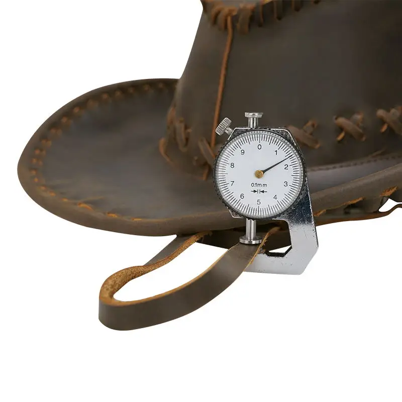  Мужской кошелек TIDING ручной работы в винтажном стиле коричневый Crazy Horse кожа Explorer Outback шляпа куст западная