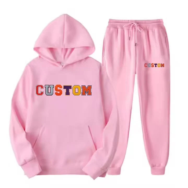 2024 Fashion Long Sleeve Crop Hoodie 2Piece Outfits Set Women 2 Piece Jumping Sets Top Hoodies For Jogger Jump Jogging Sudaderas