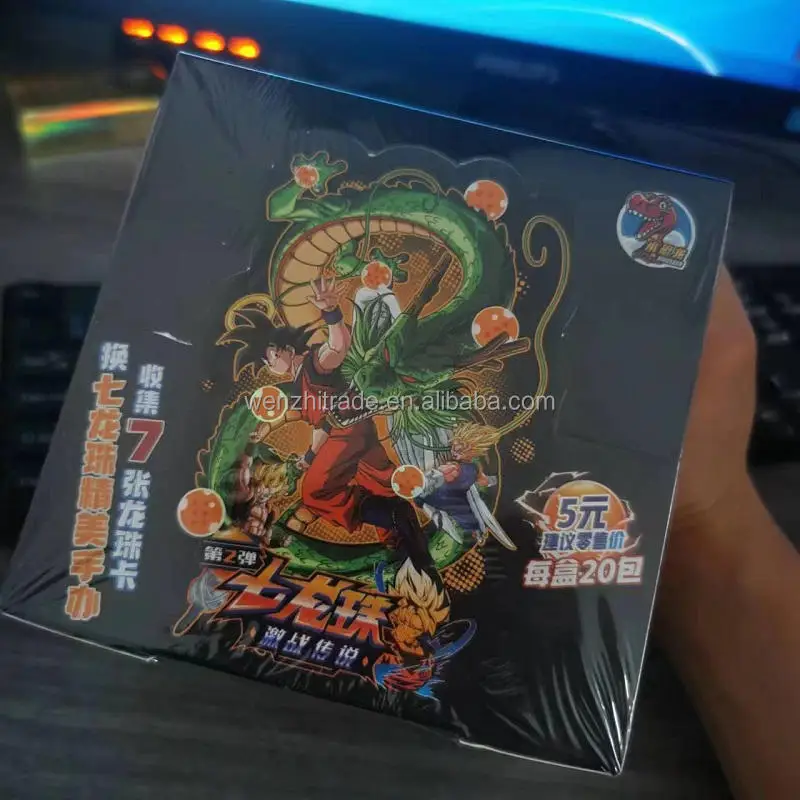 Popular Anime DragonBall Collection Cards Booster Box Super Heroes SSP Flash Cards Board Game Trading Cards