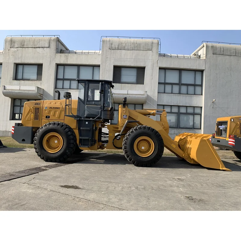 High Efficiency ZL50NC Front End Loader 5ton Loader Compactor