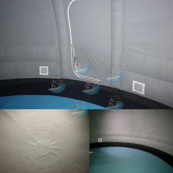Custom inflatable planetarium dome tent mobile planetarium domes with digital projector inflatable star gazing dome for sale