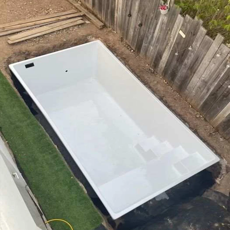 family swimming pool custom design accessories 5ft 6ft deep 3m x 5m fiberglass small piscina innground swimming pools