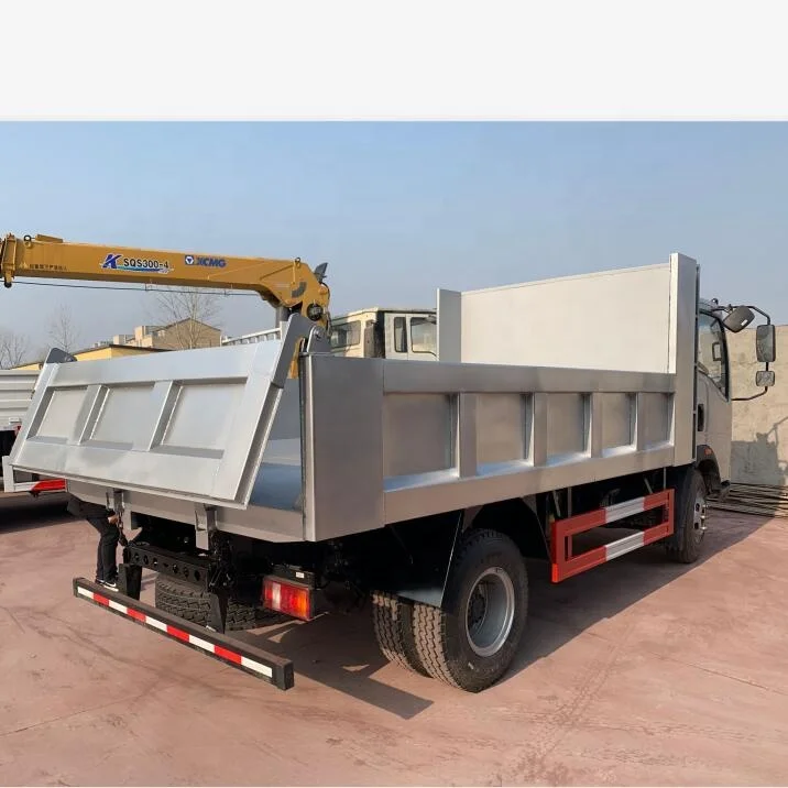 116 hp howo sand stone transport small tipper truck